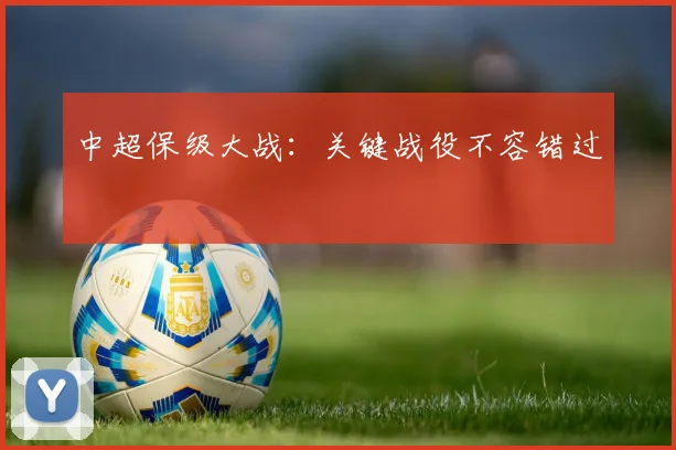 中超保级大战：关键战役不容错过